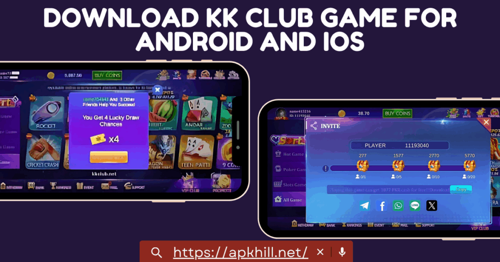 kk club download