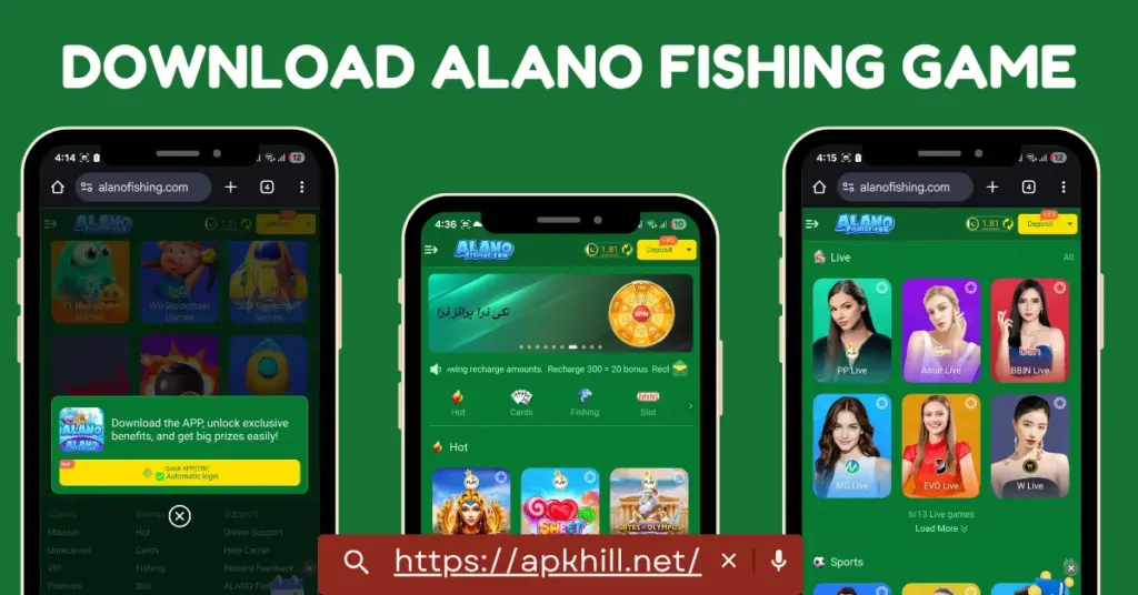 alano fishing game